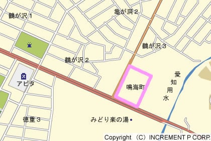 カネスエ徳重店の詳細地図の写真