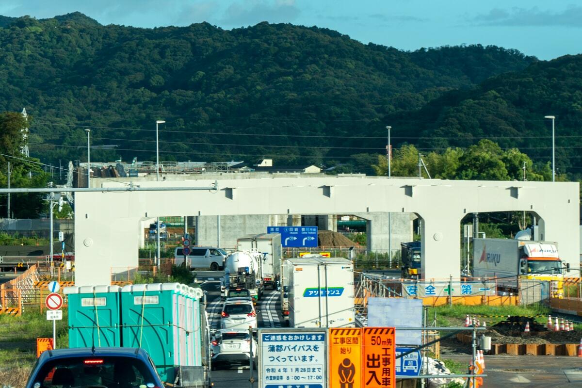 国道23号名豊道路の全線開通までラストスパート 蒲郡バイパスは24年度開通予定だそうです コラム更新日記